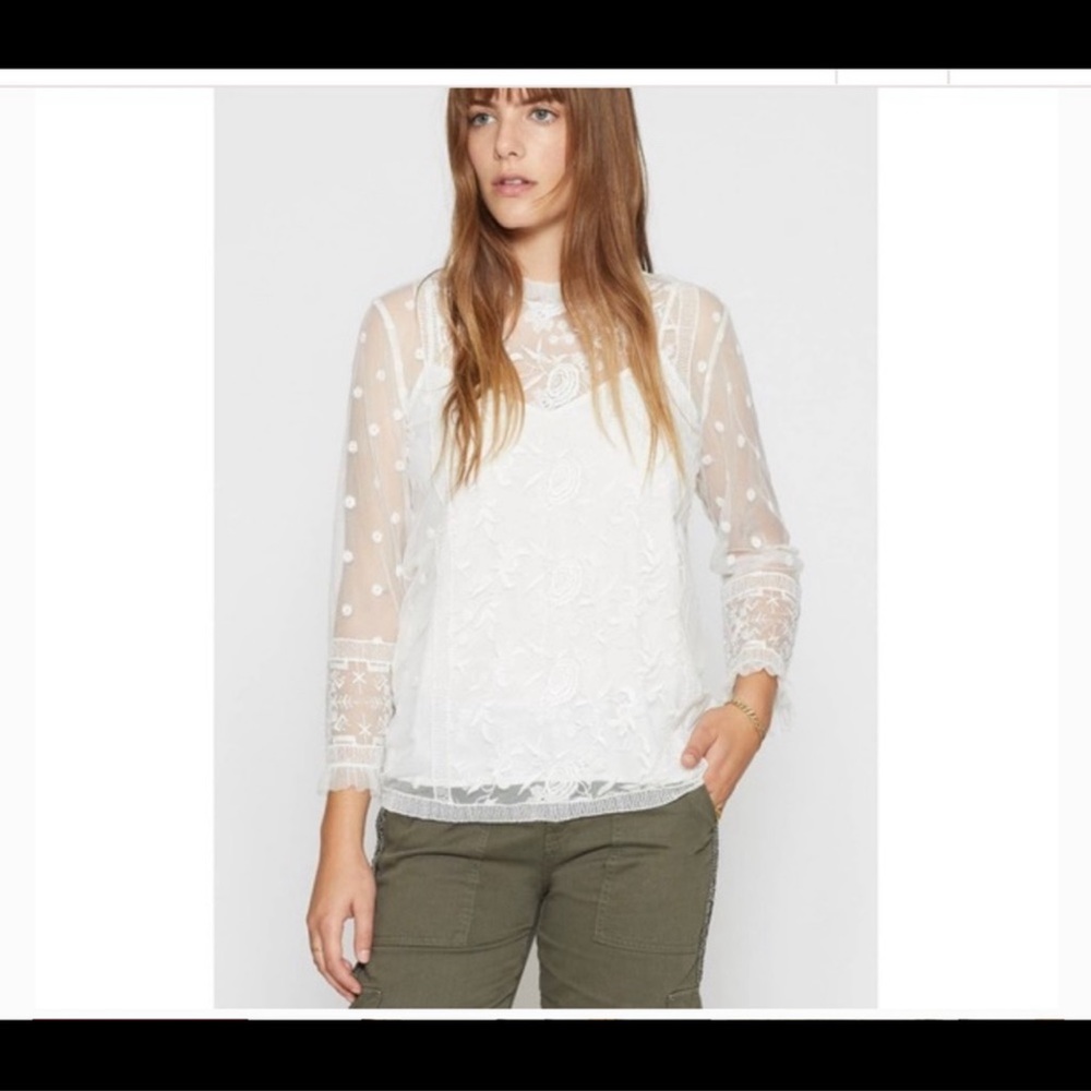 Joie Lace Blouse